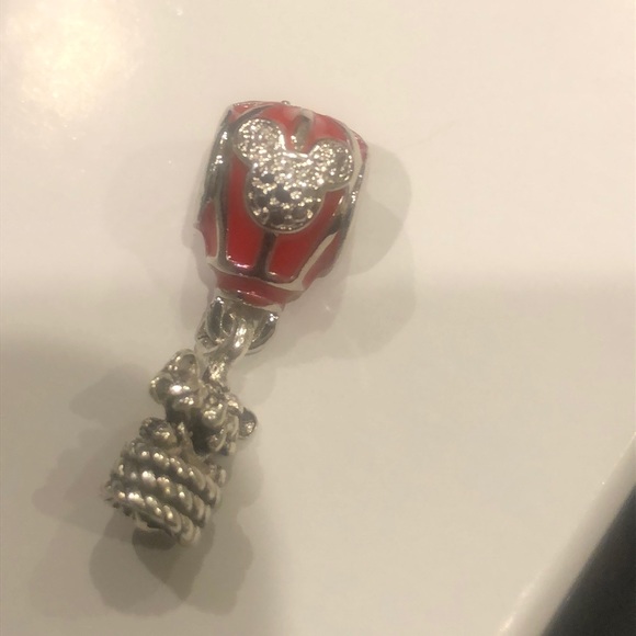 Charm- Red Hot Air Balloon - Picture 3 of 6